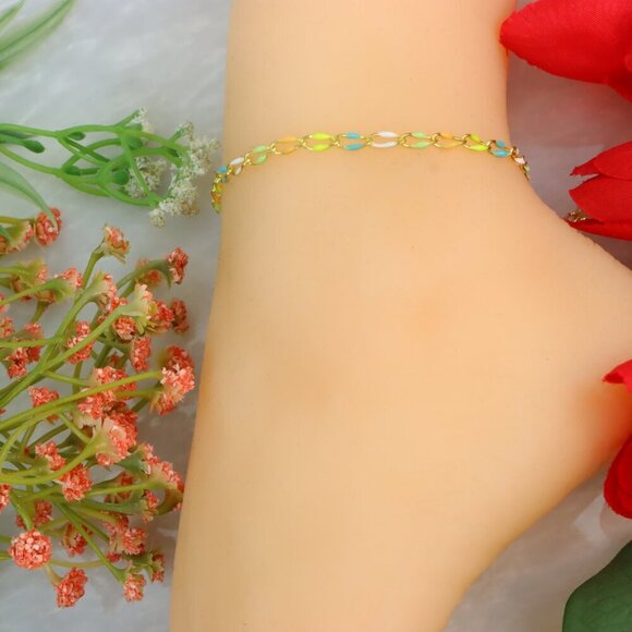 "New Beautiful Design Anklet for Women/Girls, Gift, A673 - Picture 8 of 12